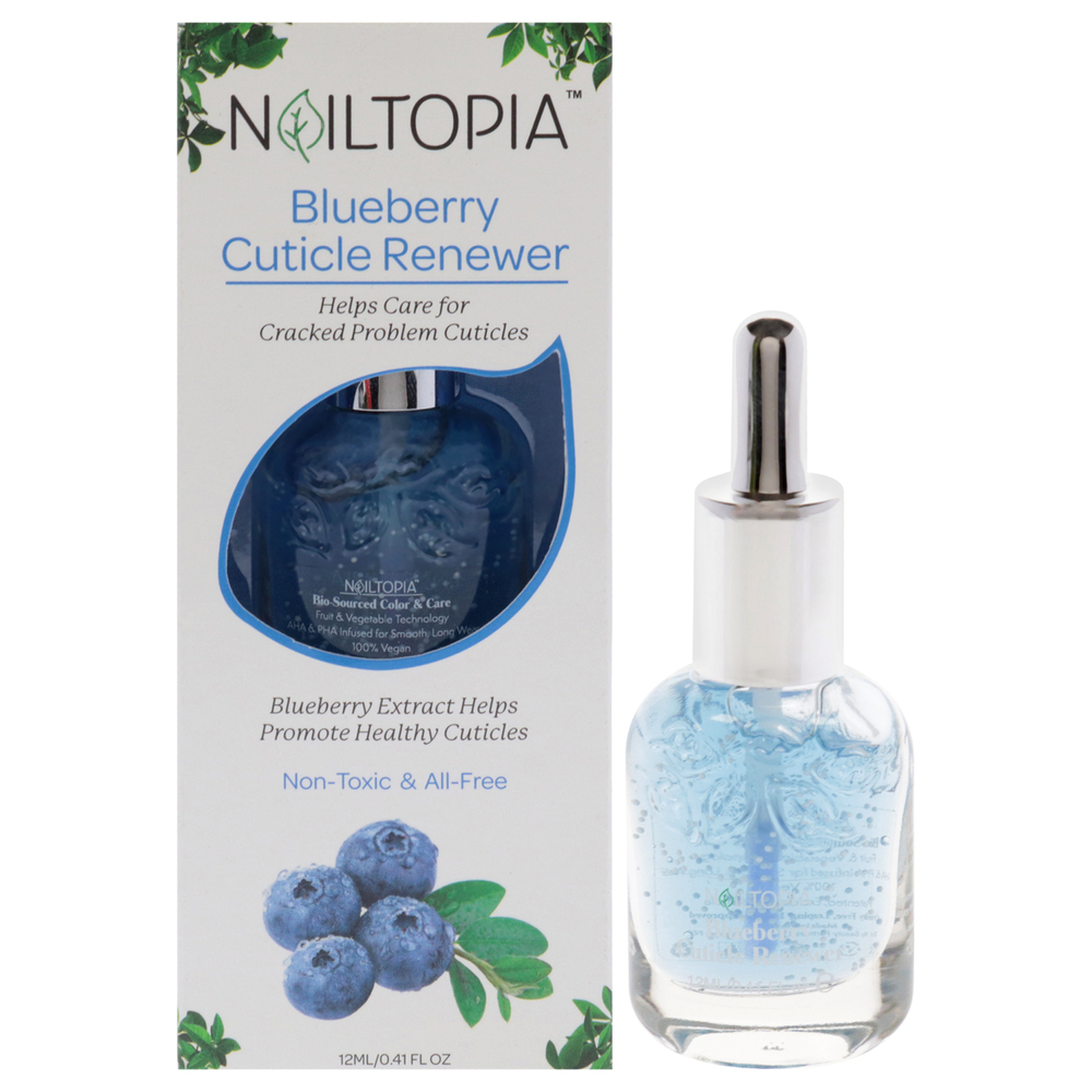 Cuticle Renewer - Blueberry by Nailtopia for Women - 0.41 oz Nail Treatment